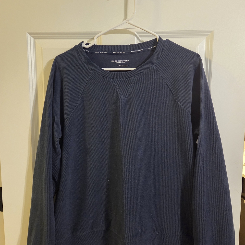 Marc New York Women's Navy Sweatshirt